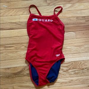 Lifeguard bathing suit